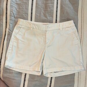 Women's White Shorts